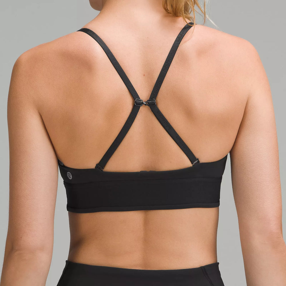 License to Train Triangle Bra Light Support, A/B Cup *Logo | Black