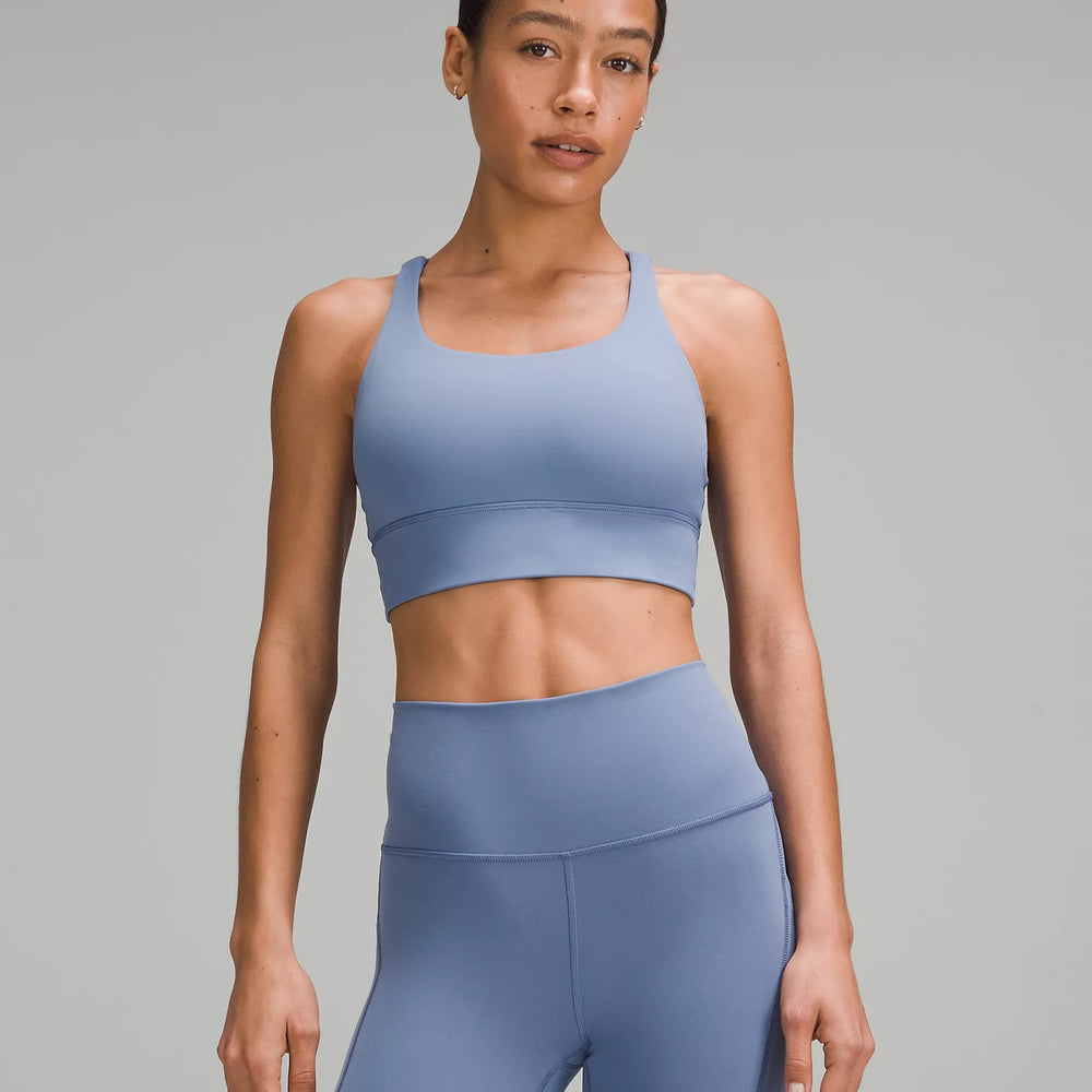 lululemon Energy Longline Bra *Medium Support, B–D Cups | Oasis Blue