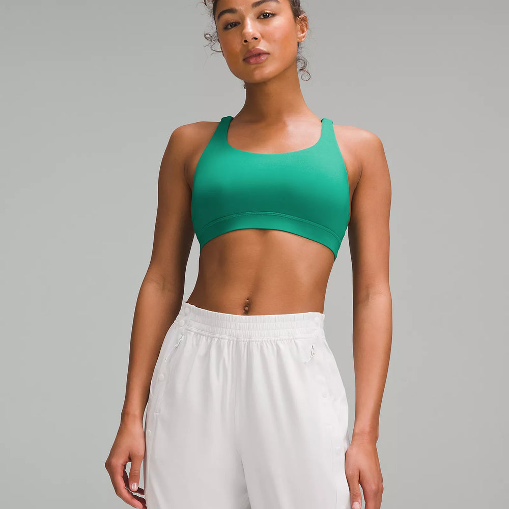 lululemon Energy Bra *Medium Support, B–D Cups | Cascadia Green