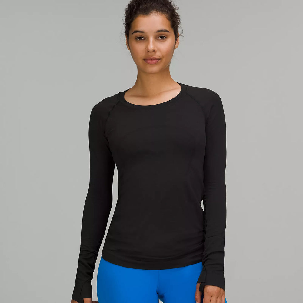 Swiftly Tech Long-Sleeve Shirt 2.0 | Black