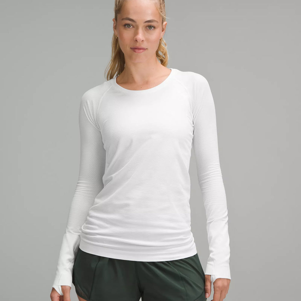 Swiftly Tech Long-Sleeve Shirt 2.0 | White