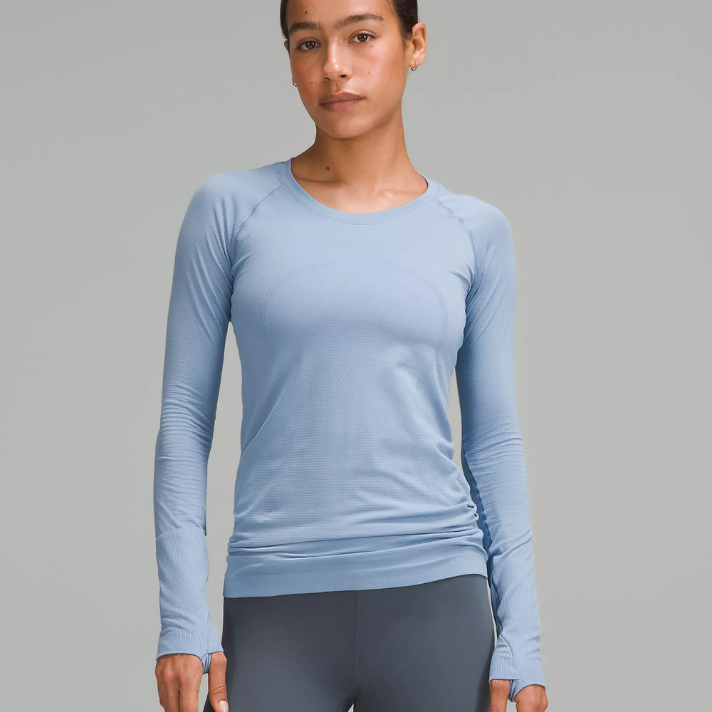 Swiftly Tech Long-Sleeve Shirt 2.0 | Blue Willow