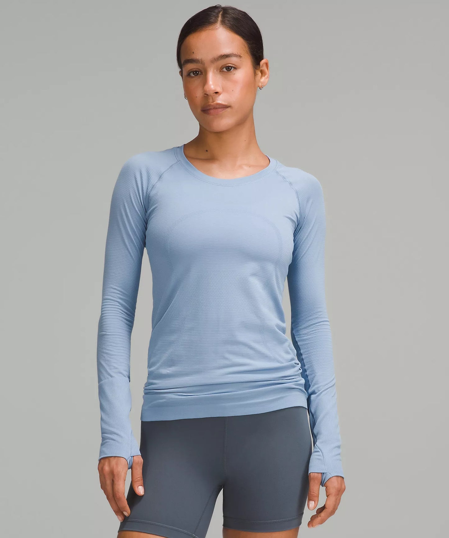 Swiftly Tech Long-Sleeve Shirt 2.0 | Blue Willow