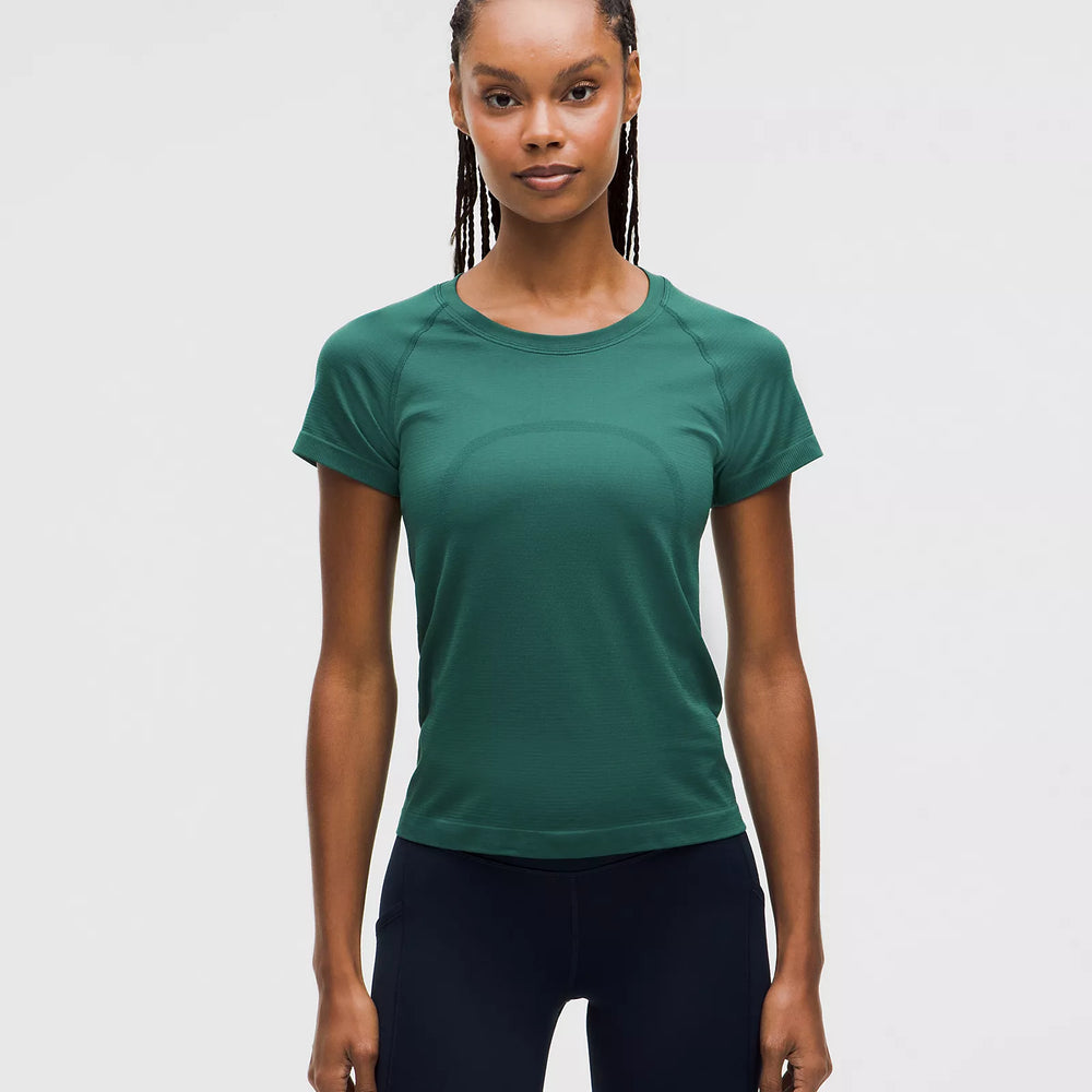 Swiftly Tech Short-Sleeve Shirt 2.0 *Race Length | Storm Teal