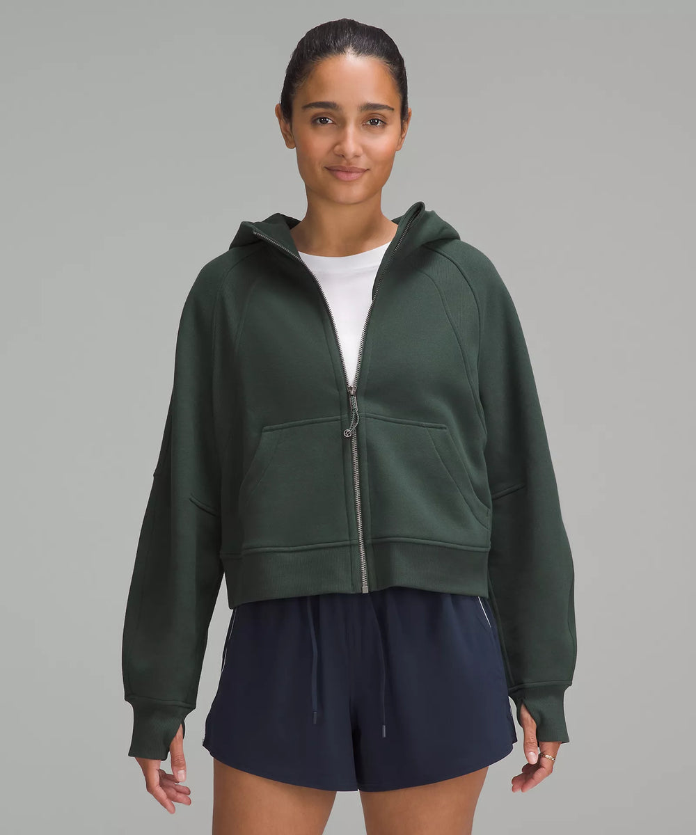 Scuba Oversized Full Zip Hoodie | Legacy Green