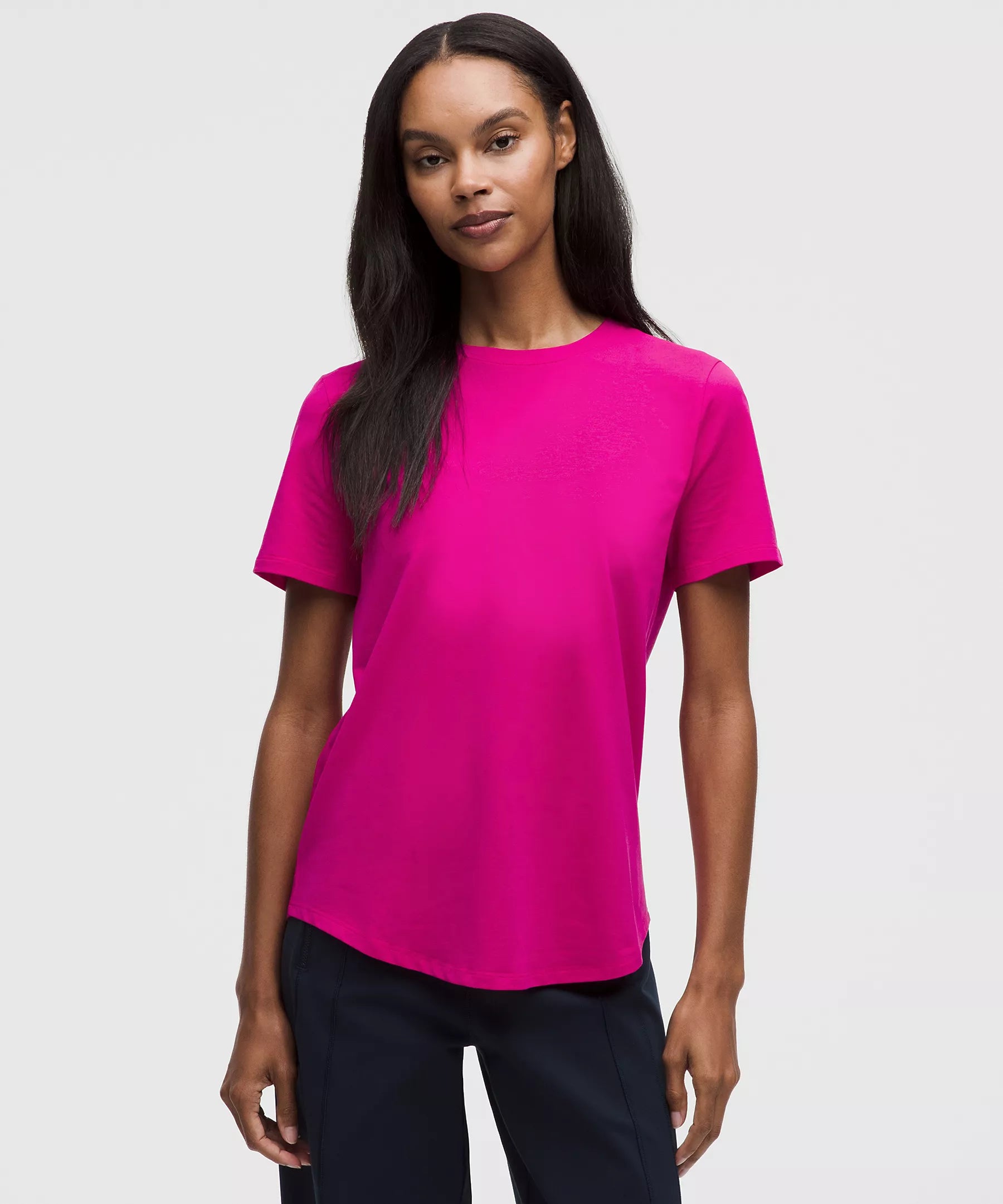 Love Crewneck T-Shirt | Pink Flare