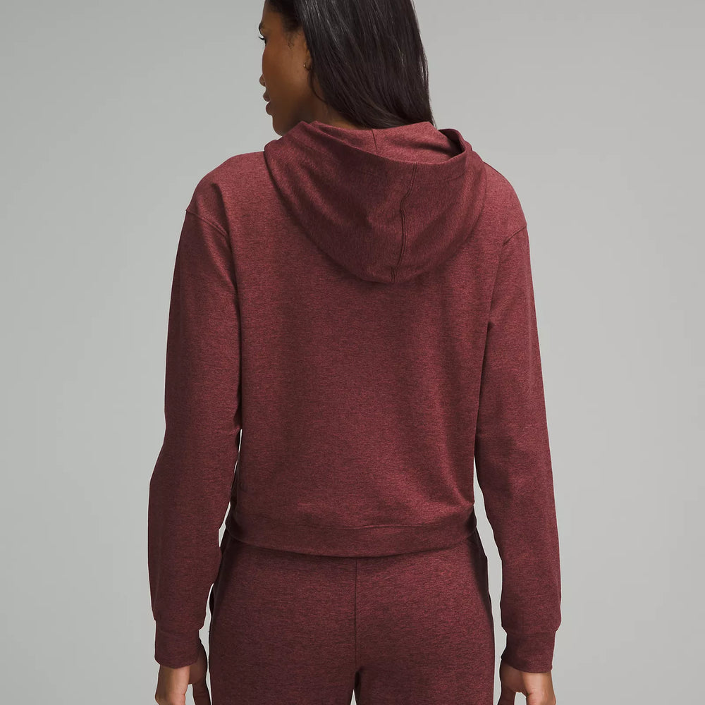 
                      
                        Soft Jersey Classic Fit Hoodie | Heathered Garnet
                      
                    