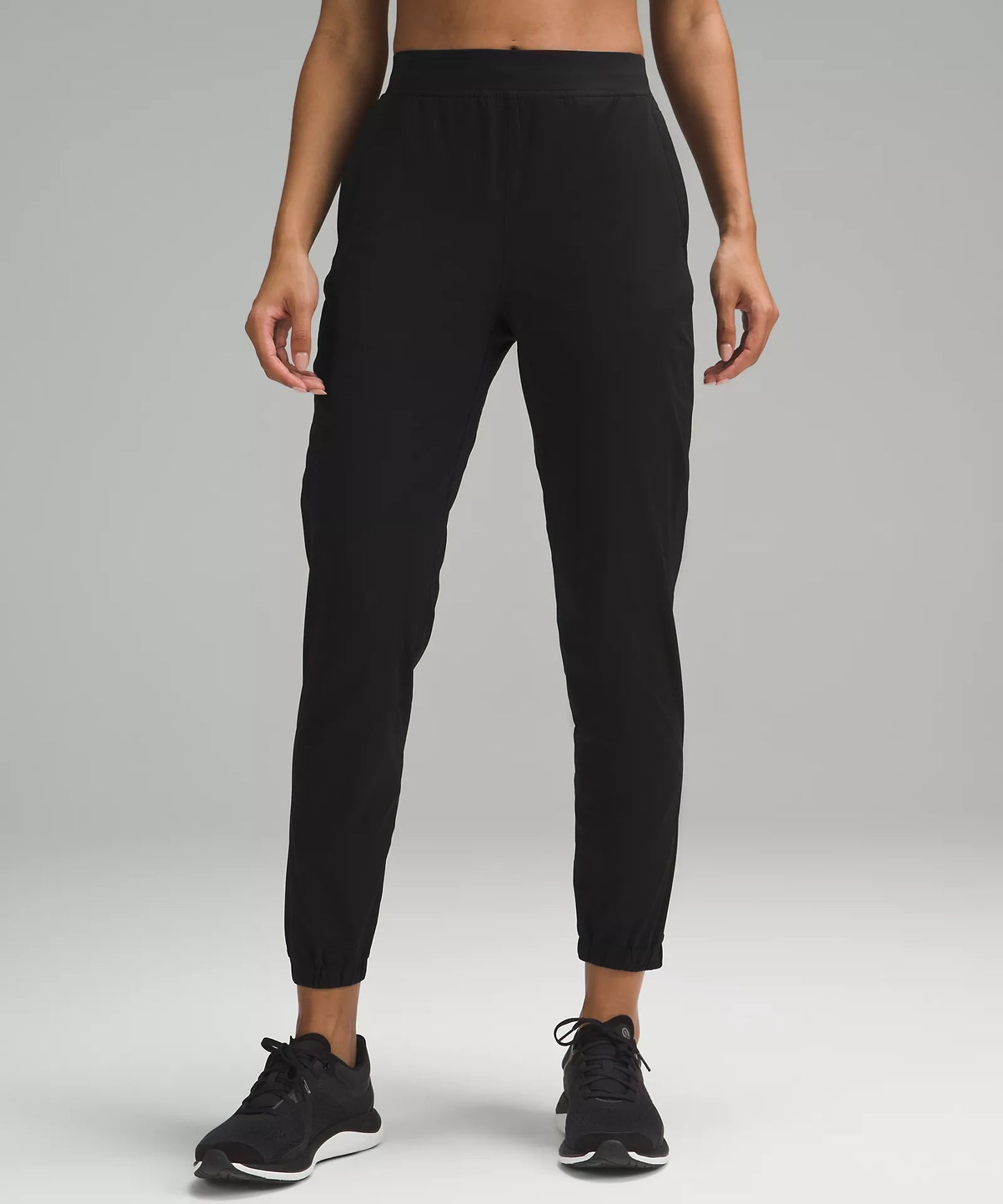 Adapted State High Rise Jogger 28 Black The Vault Clothing Co