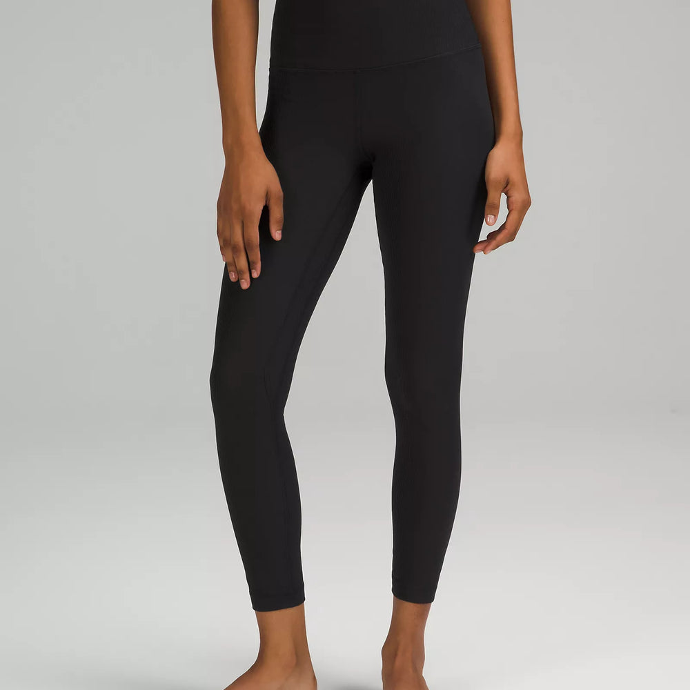 
                      
                        lululemon Align™ Ribbed High-Rise Pant 25" | Black
                      
                    