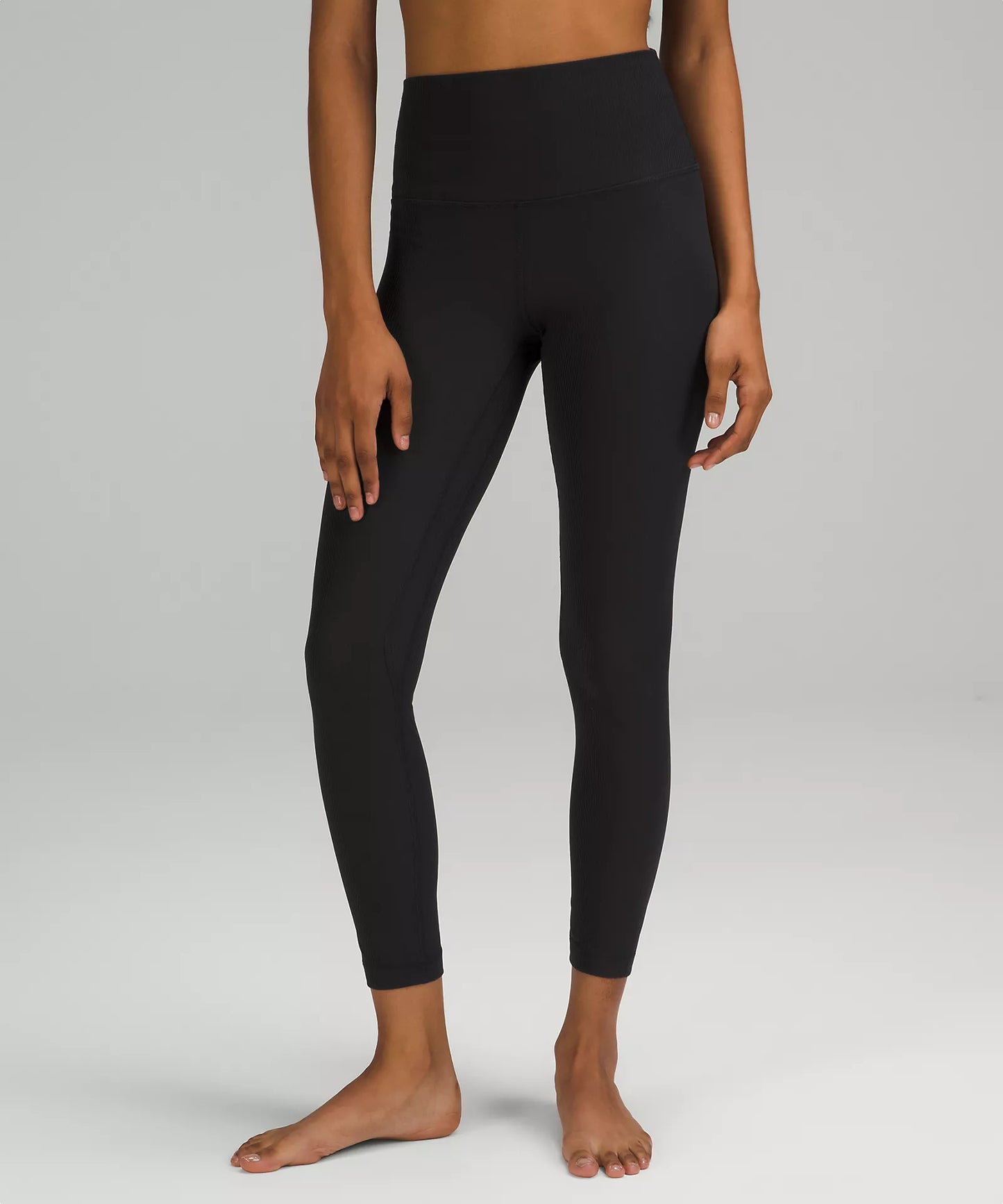 lululemon Align™ Ribbed High-Rise Pant 25" | Black