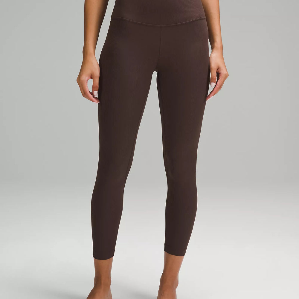 lululemon Align™ Ribbed High-Rise Pant 25" | Espresso