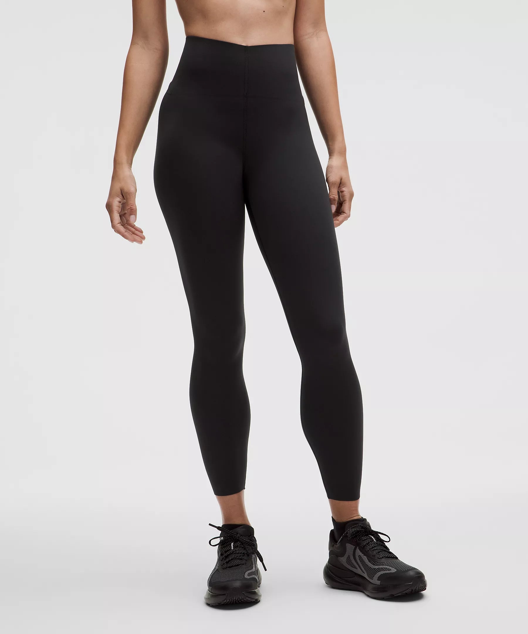 Glow Up High Rise Tight 25" | Black