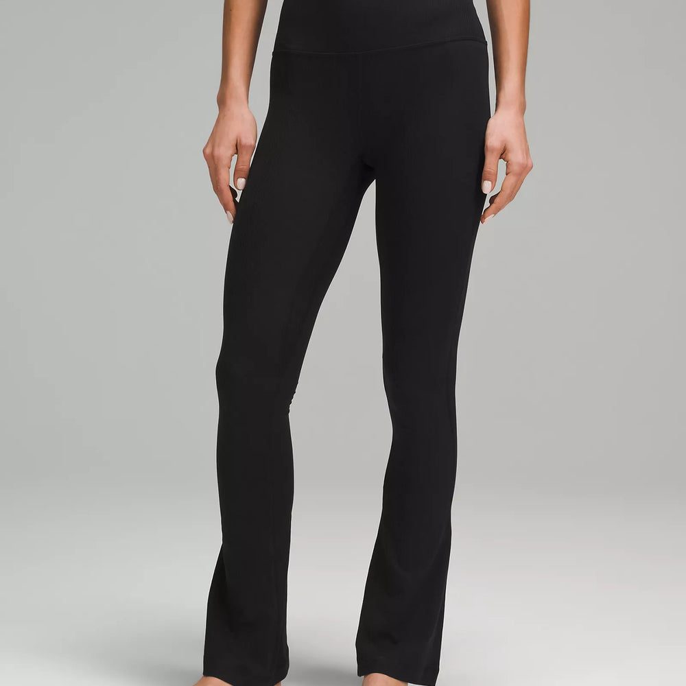 
                      
                        lululemon Align™ High-Rise Ribbed Mini-Flared Pant Regular | Black
                      
                    