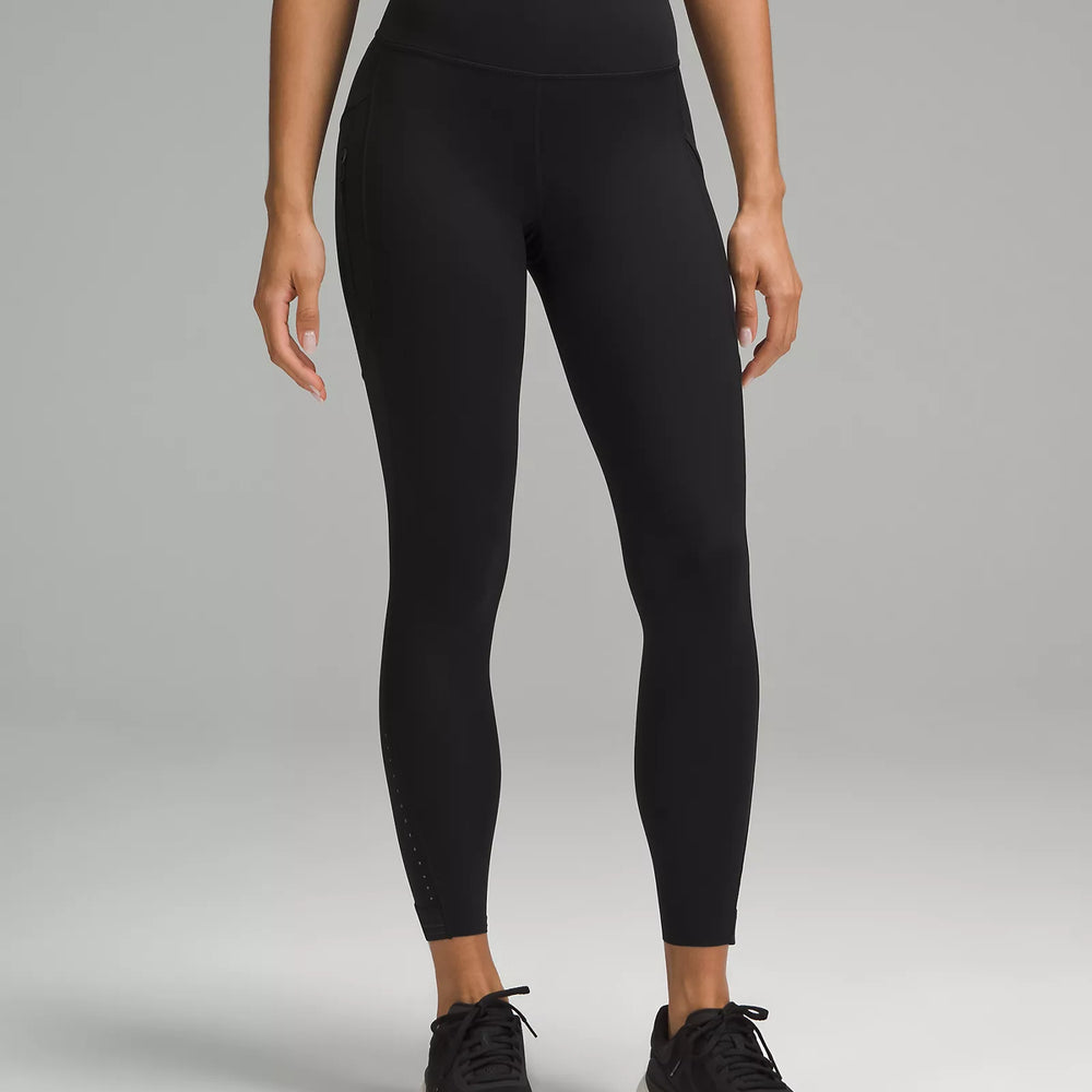 Fast and Free High-Rise Tight 25" 3 Pockets *Glow | Black