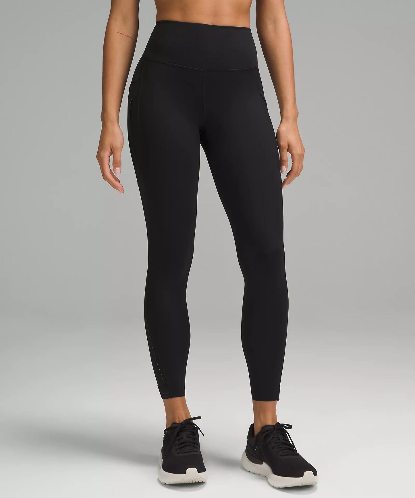 Fast and Free High-Rise Tight 25" 3 Pockets *Glow | Black