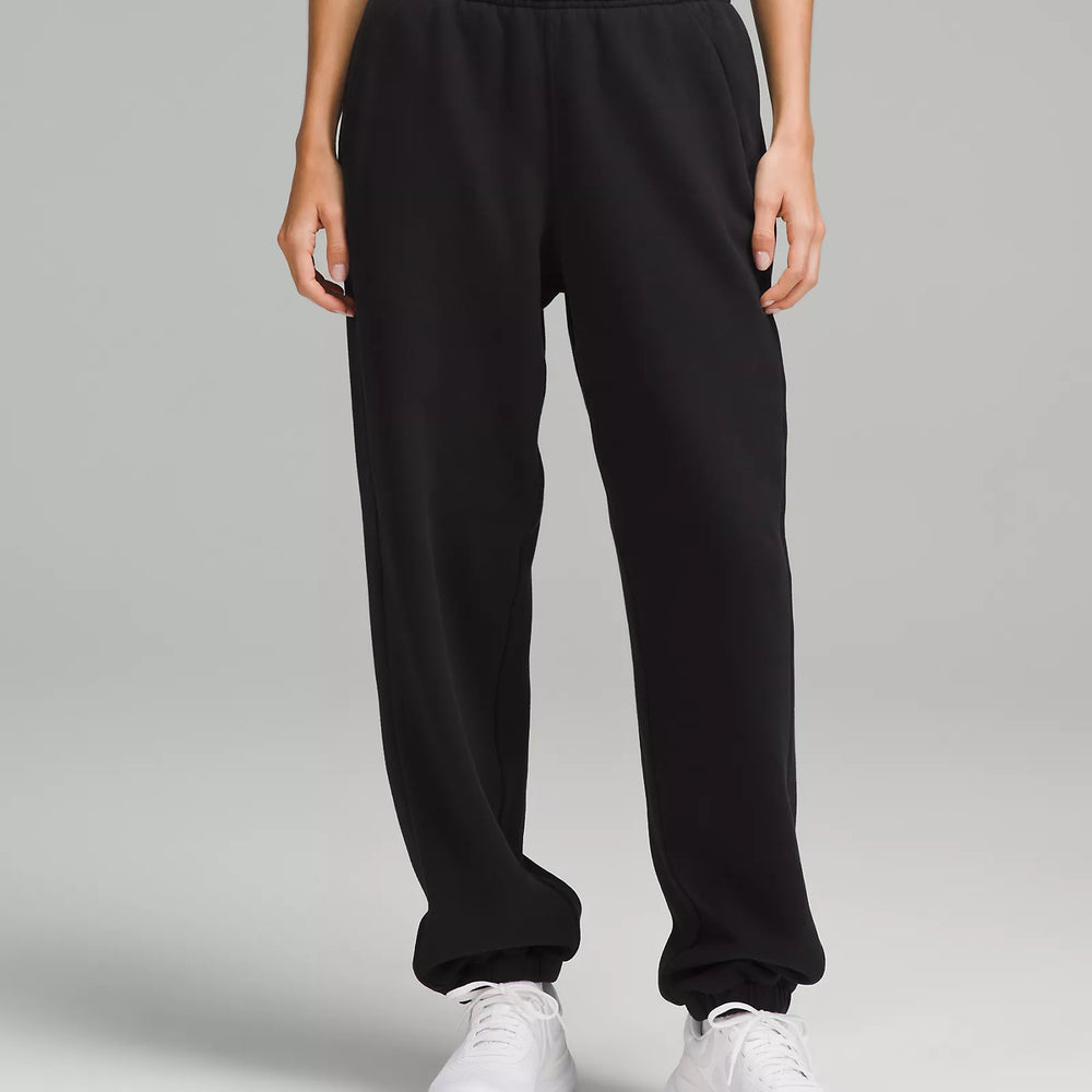 Scuba Mid-Rise Oversized Jogger *Regular 30" | Black