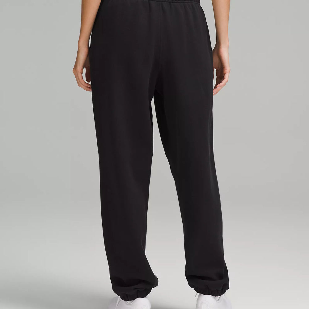 Scuba Mid-Rise Oversized Jogger *Regular 30" | Black