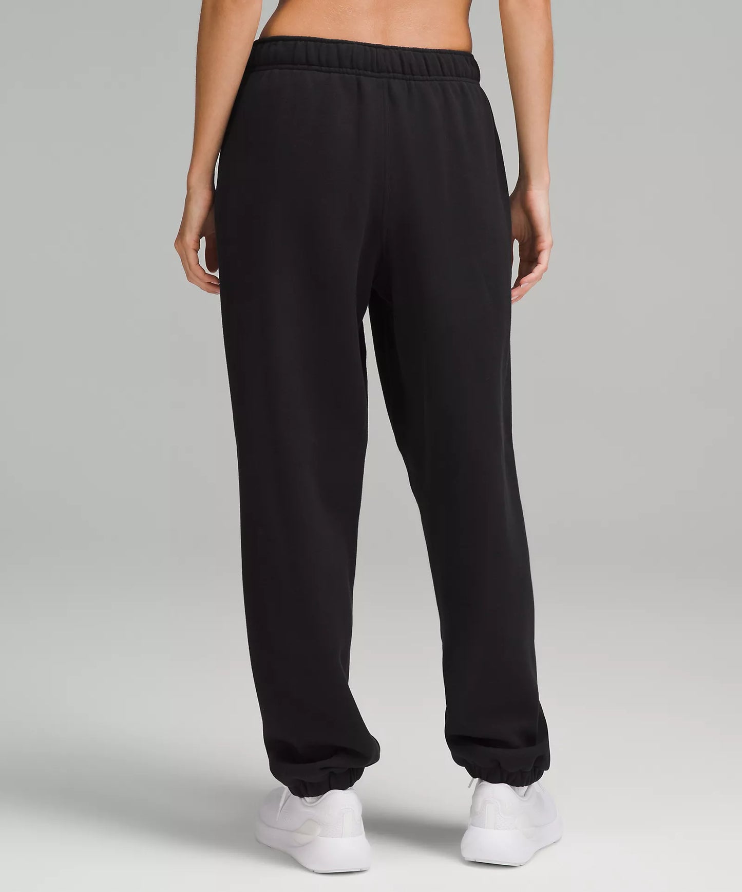 Scuba Mid-Rise Oversized Jogger *Regular 30" | Black