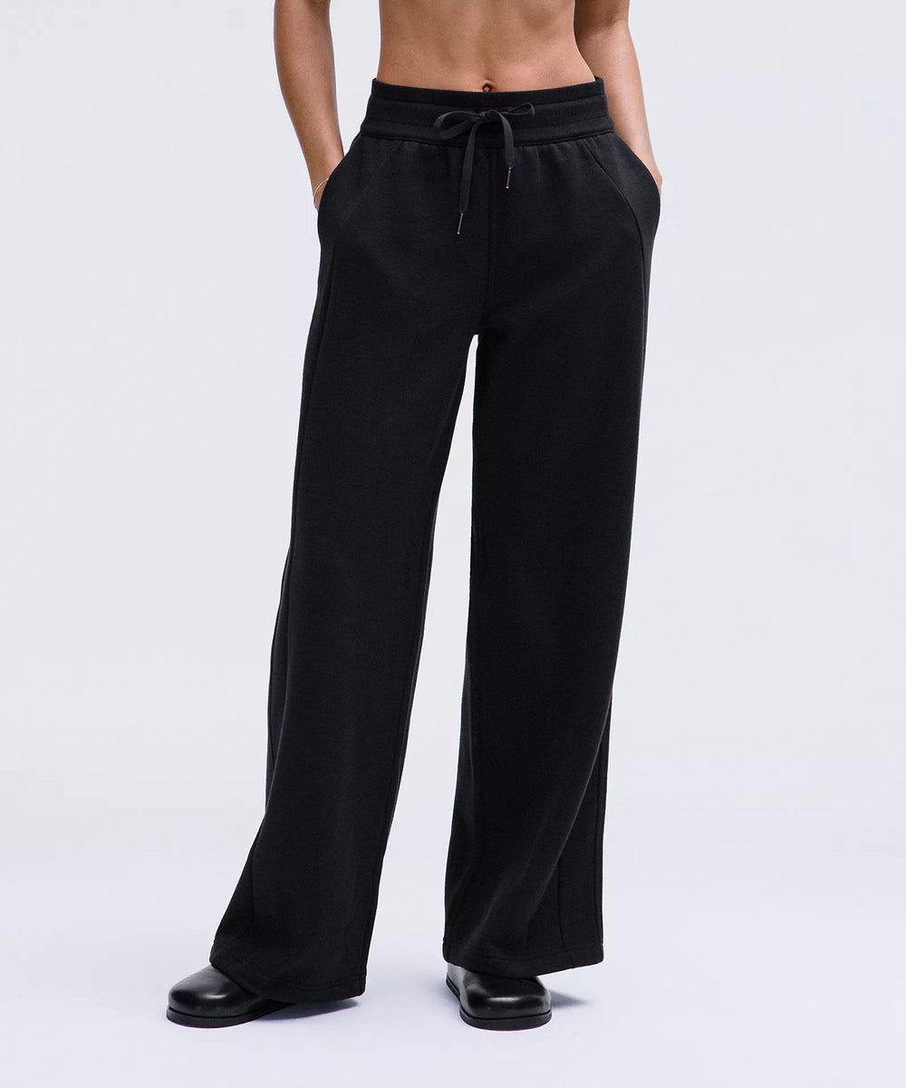 Scuba Mid-Rise Wide-Leg Pant *Regular 31