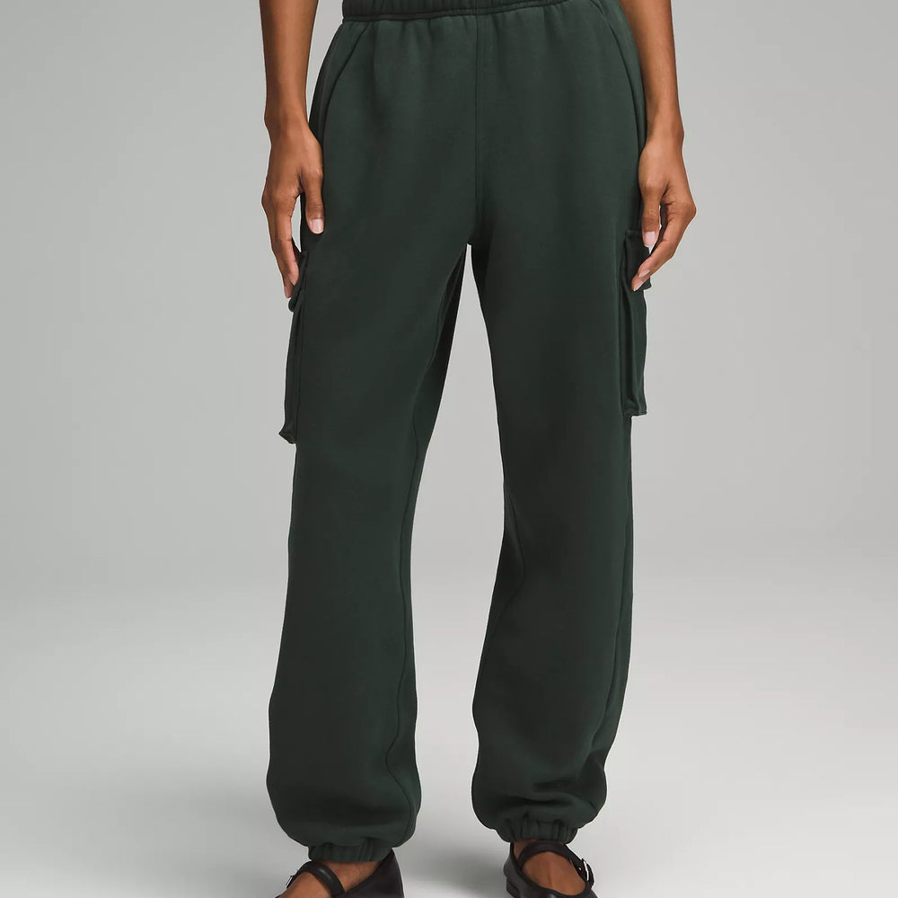 Scuba Oversized Mid Rise Cargo Jogger 31" | Legacy Green