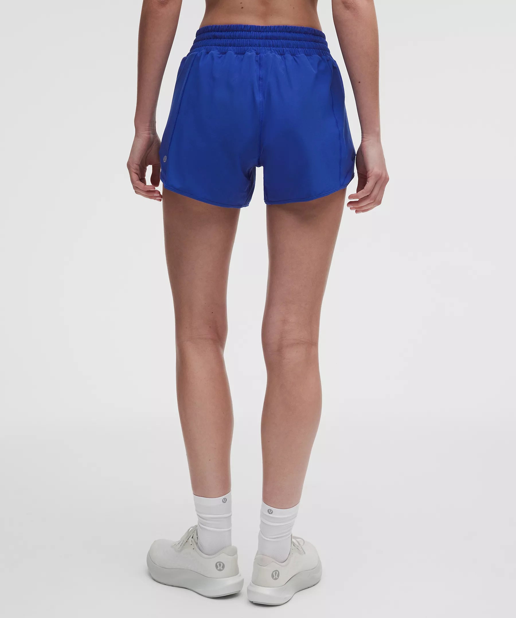 Hotty Hot High-Rise Lined Short 4" | Beach Ball Blue