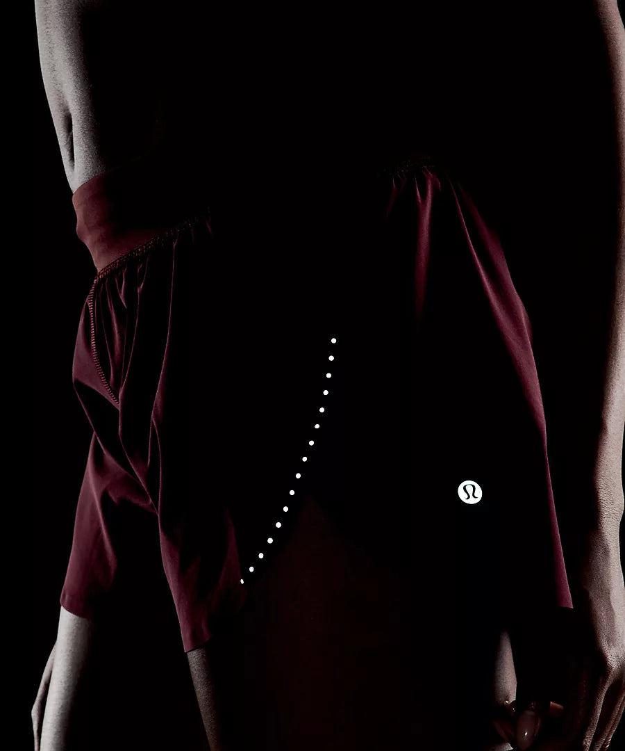 Fast and Free High-Rise Split Short 3" | Goodnight Plum
