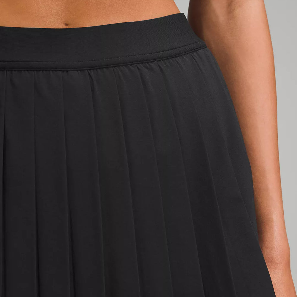 
                      
                        High Rise Pleated Tennis Skirt 14" | Black
                      
                    