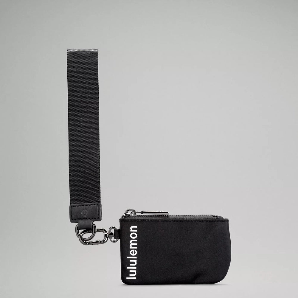 Dual Pouch Wristlet | Black