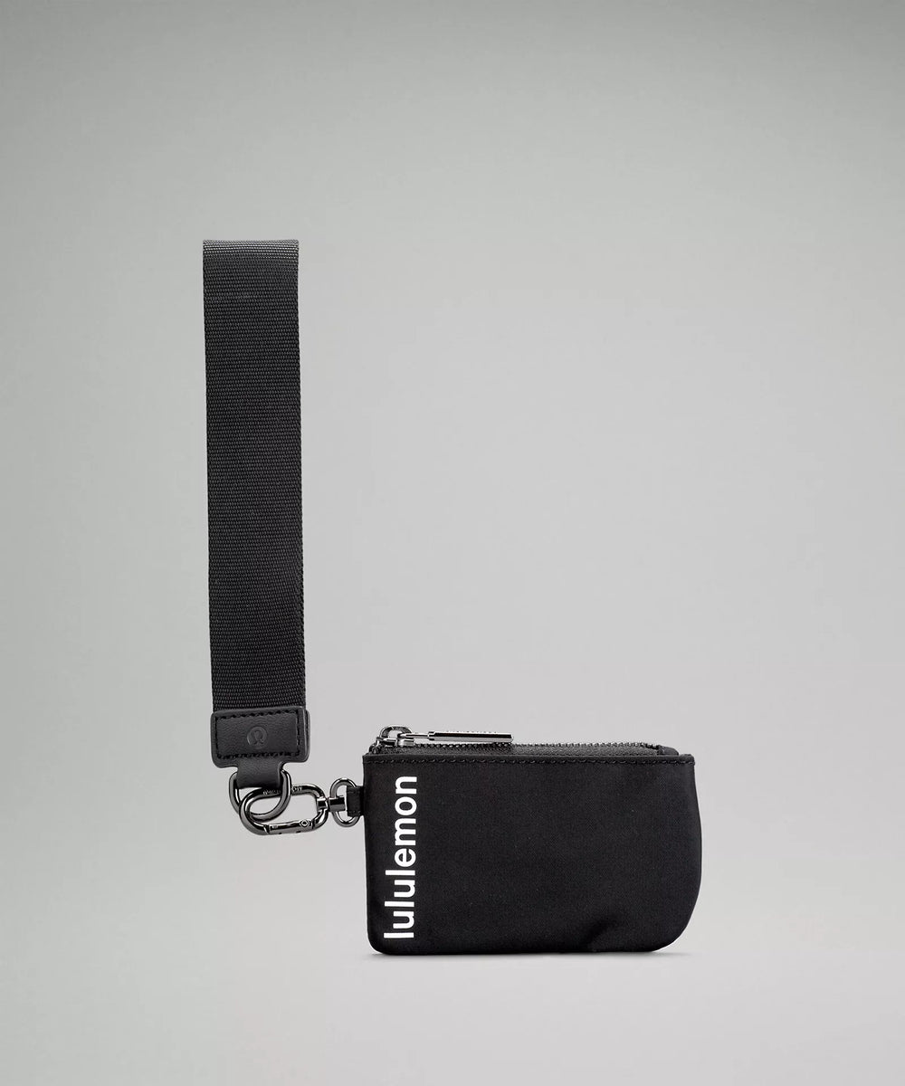 Dual Pouch Wristlet | Black