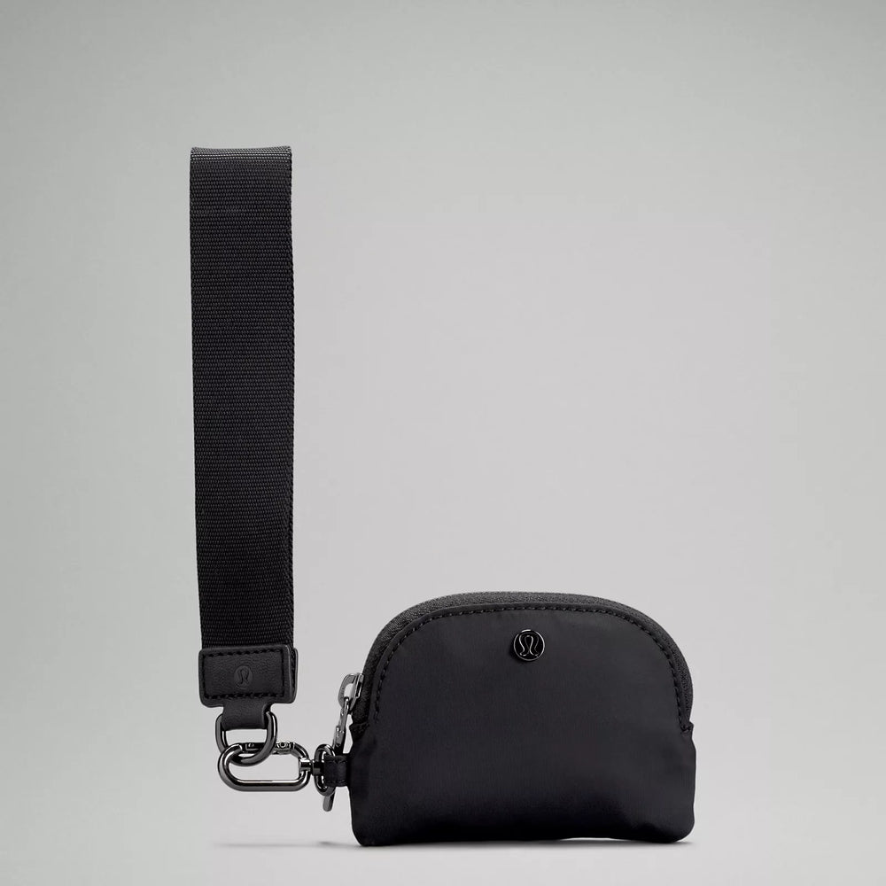 Dual Pouch Wristlet | Black