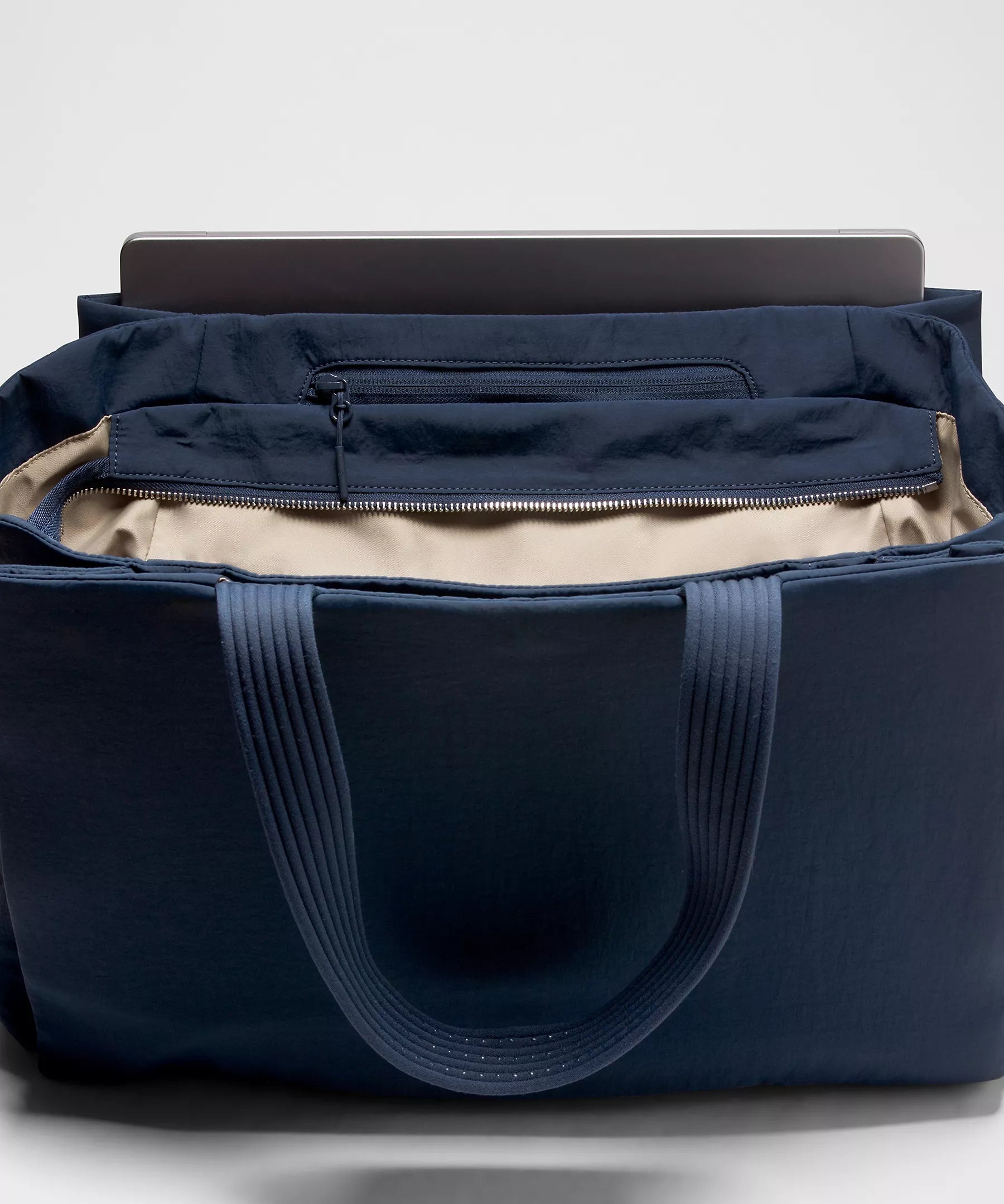Triple Compartment Tote Bag 18L | Club Blue/Sheer Oak/Silver