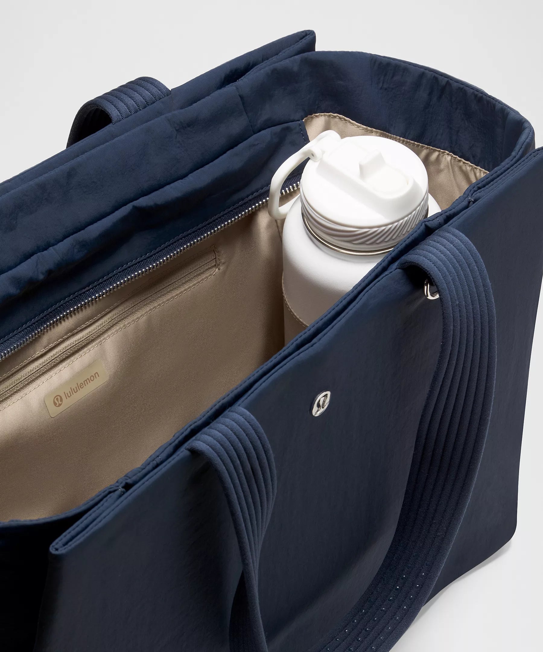 Triple Compartment Tote Bag 18L | Club Blue/Sheer Oak/Silver