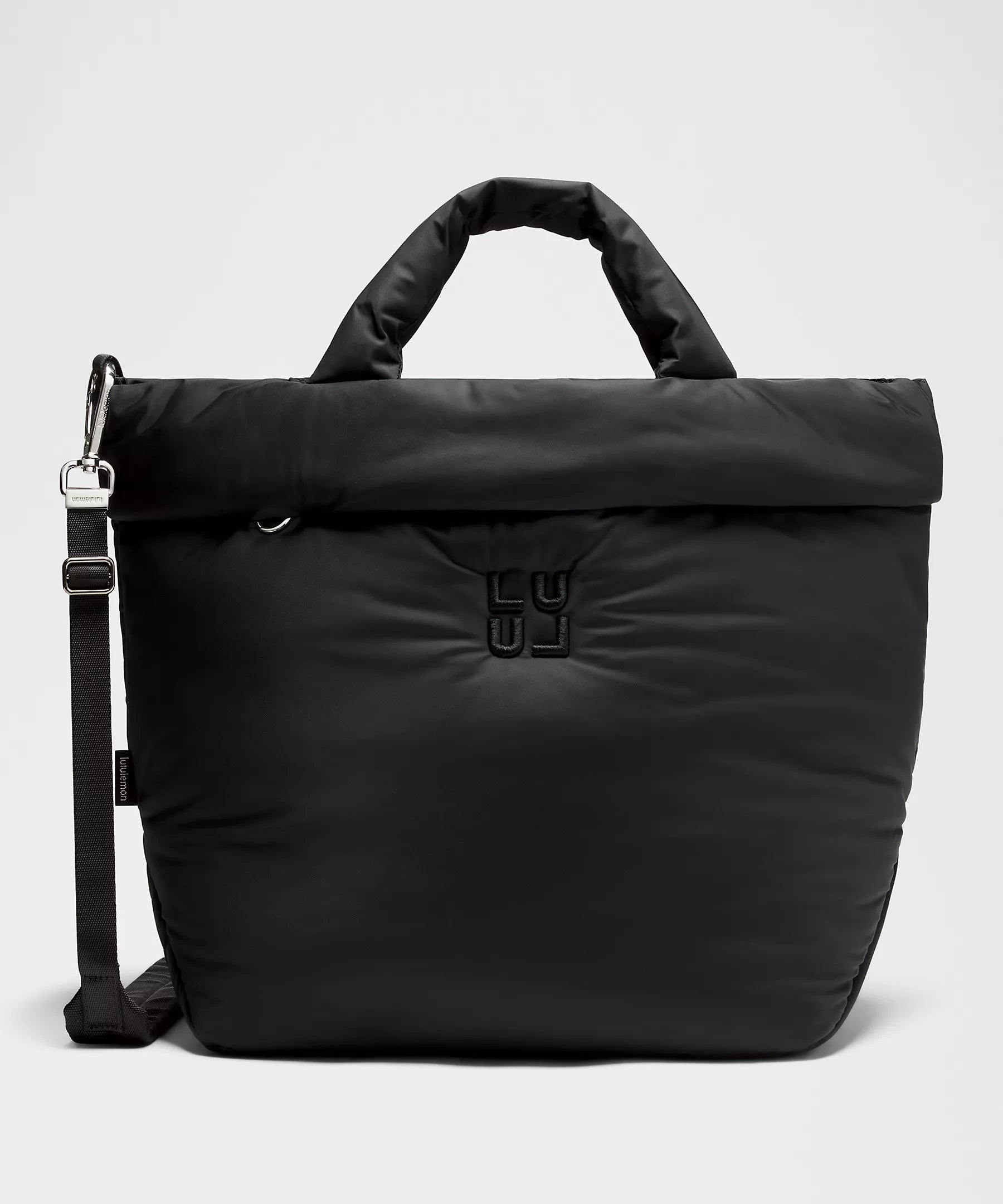 On My Level Tote Bag 15L Puffy | Black/Silver