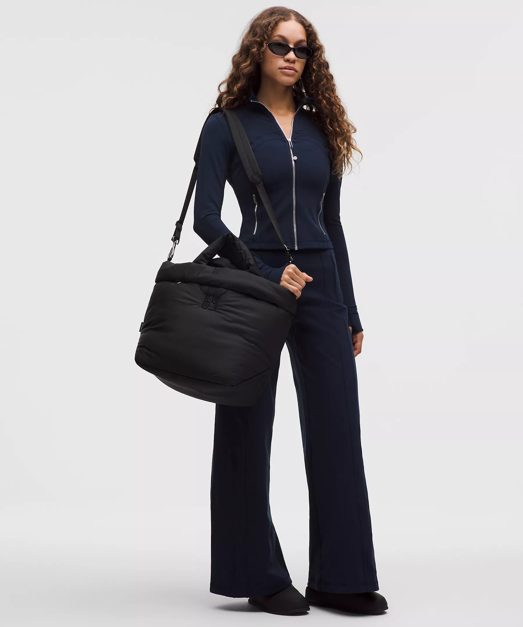 On My Level Tote Bag 15L Puffy | Black/Silver The Vault Clothing Co. On My Level Tote Bag 15L Puffy | Black/Silver The Vault Clothing Co.