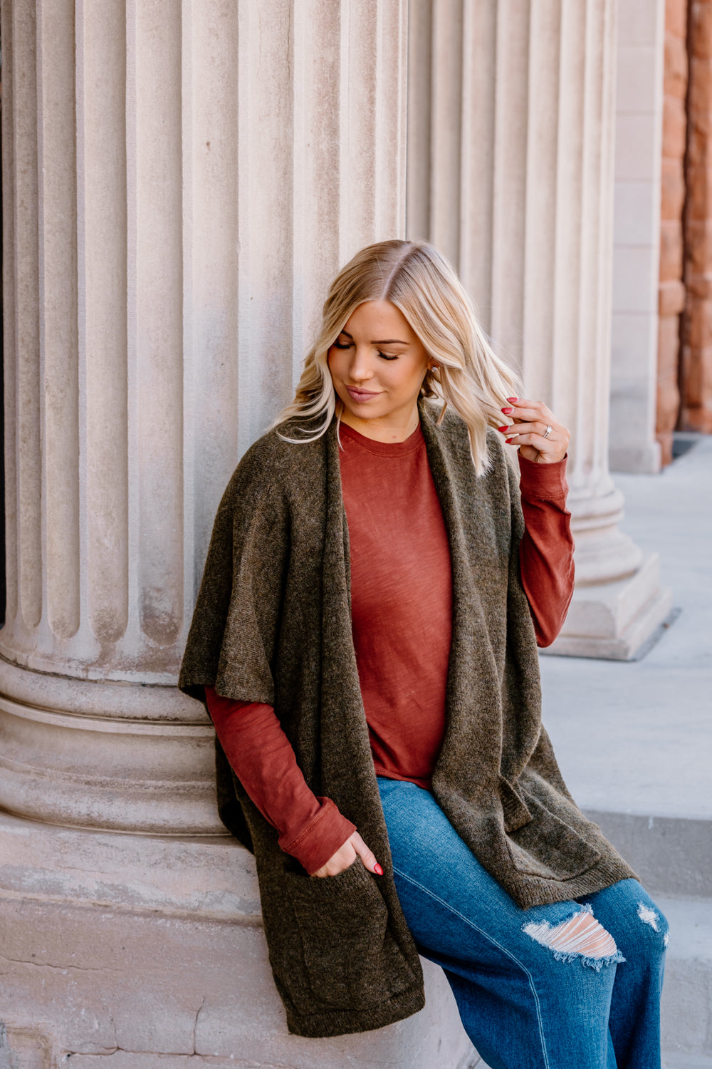 Women's Oversized Cardigan 