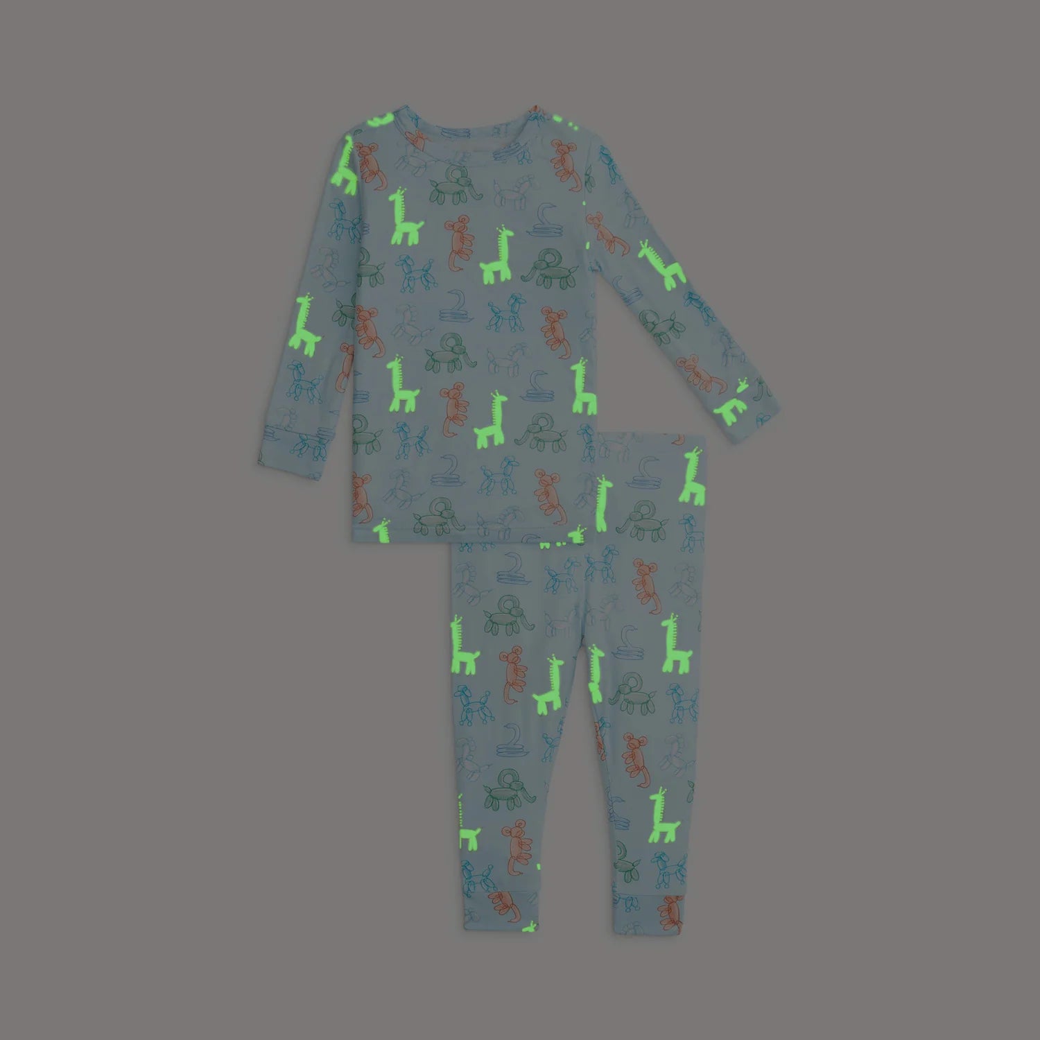 Magnetic Me L/S Pajama | Blue Party Animals