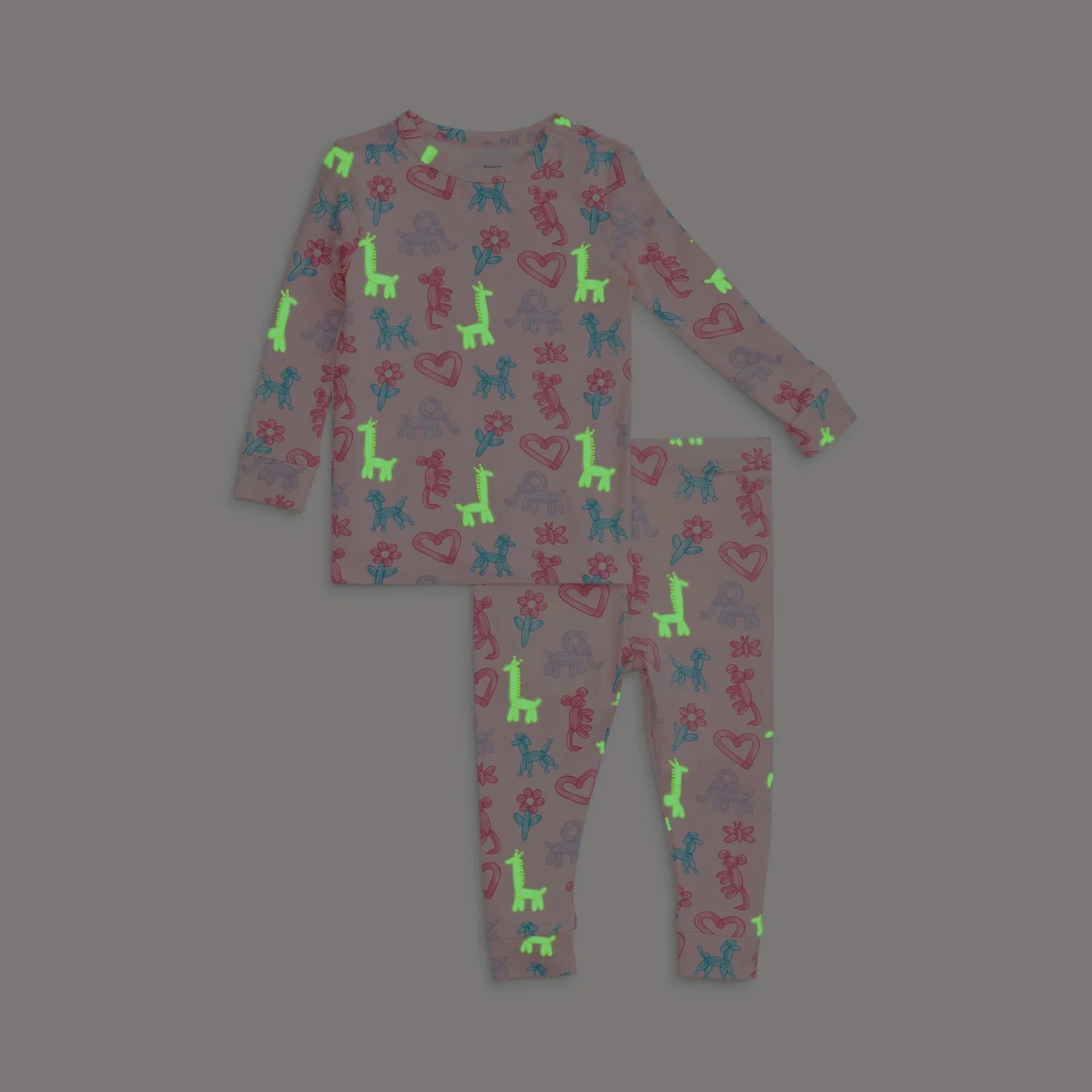 Magnetic Me L/S Pajamas | Pink Party Animals