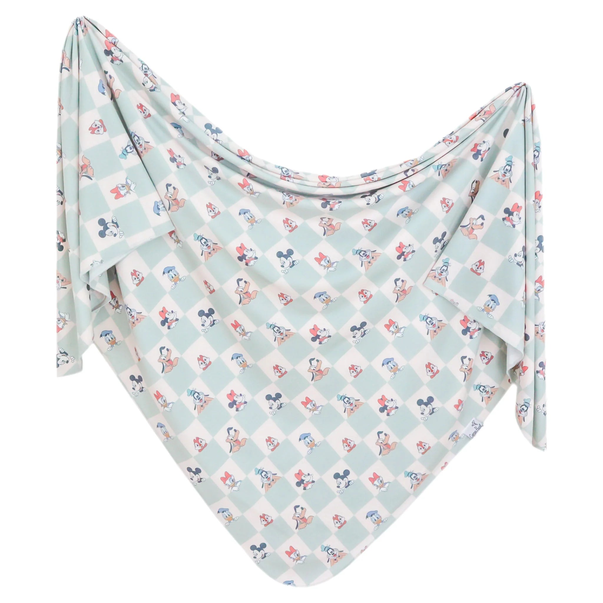 Copper Pearl Knit Swaddle Blanket Single | Mickey Mouse & Friends
