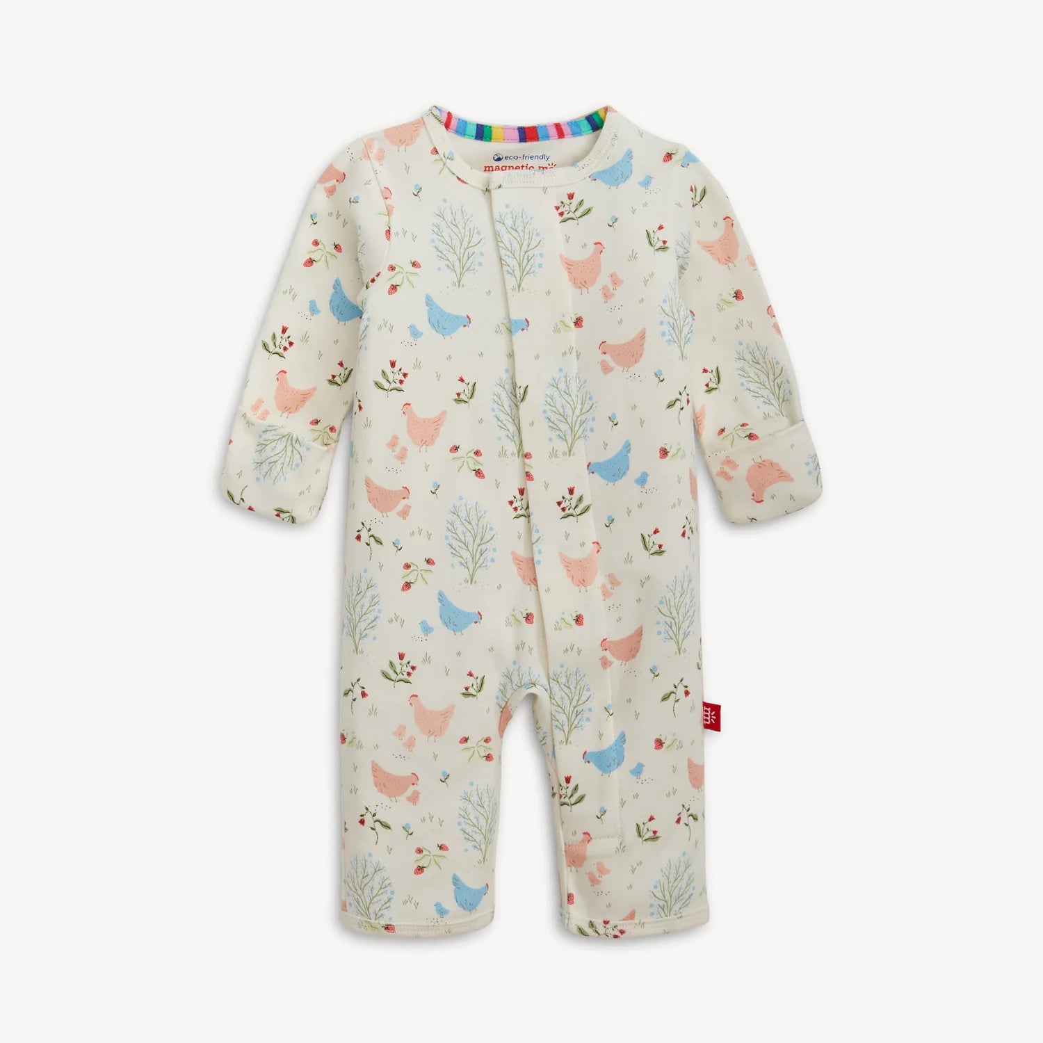 Magnetic Me Coverall | Chicken Tender Organic Cotton