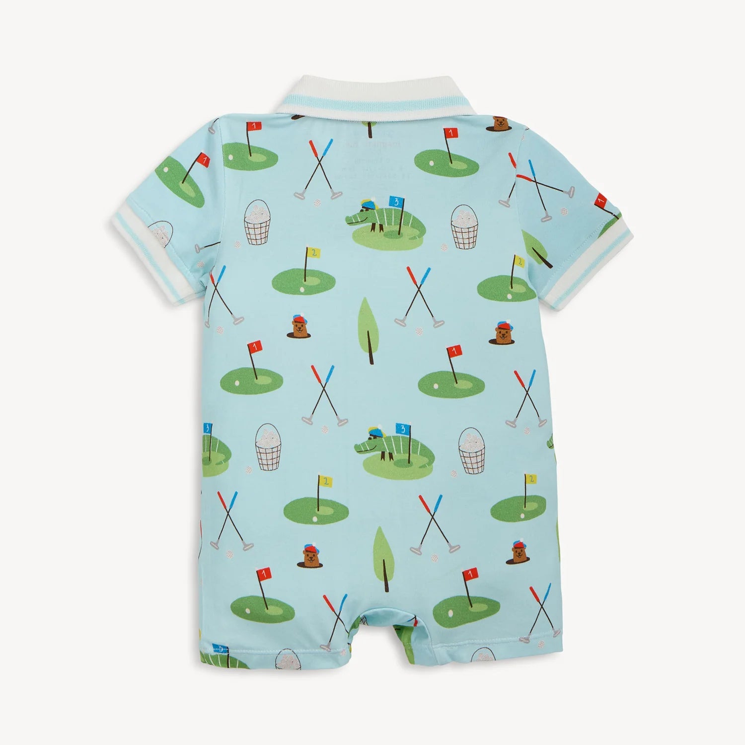 Magnetic Me Polo Romper | Gopher It