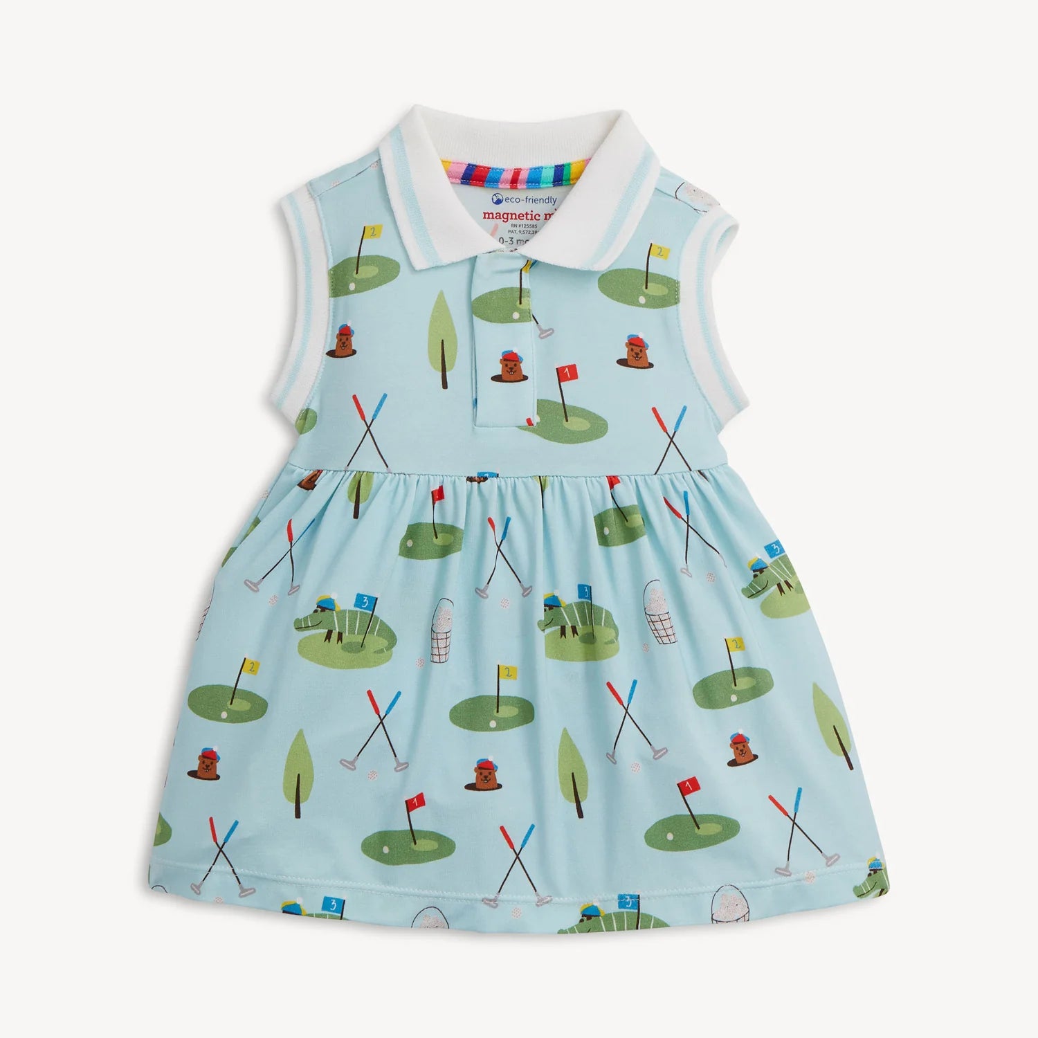 Magnetic Me Bodysuit Polo Dress | Gopher It