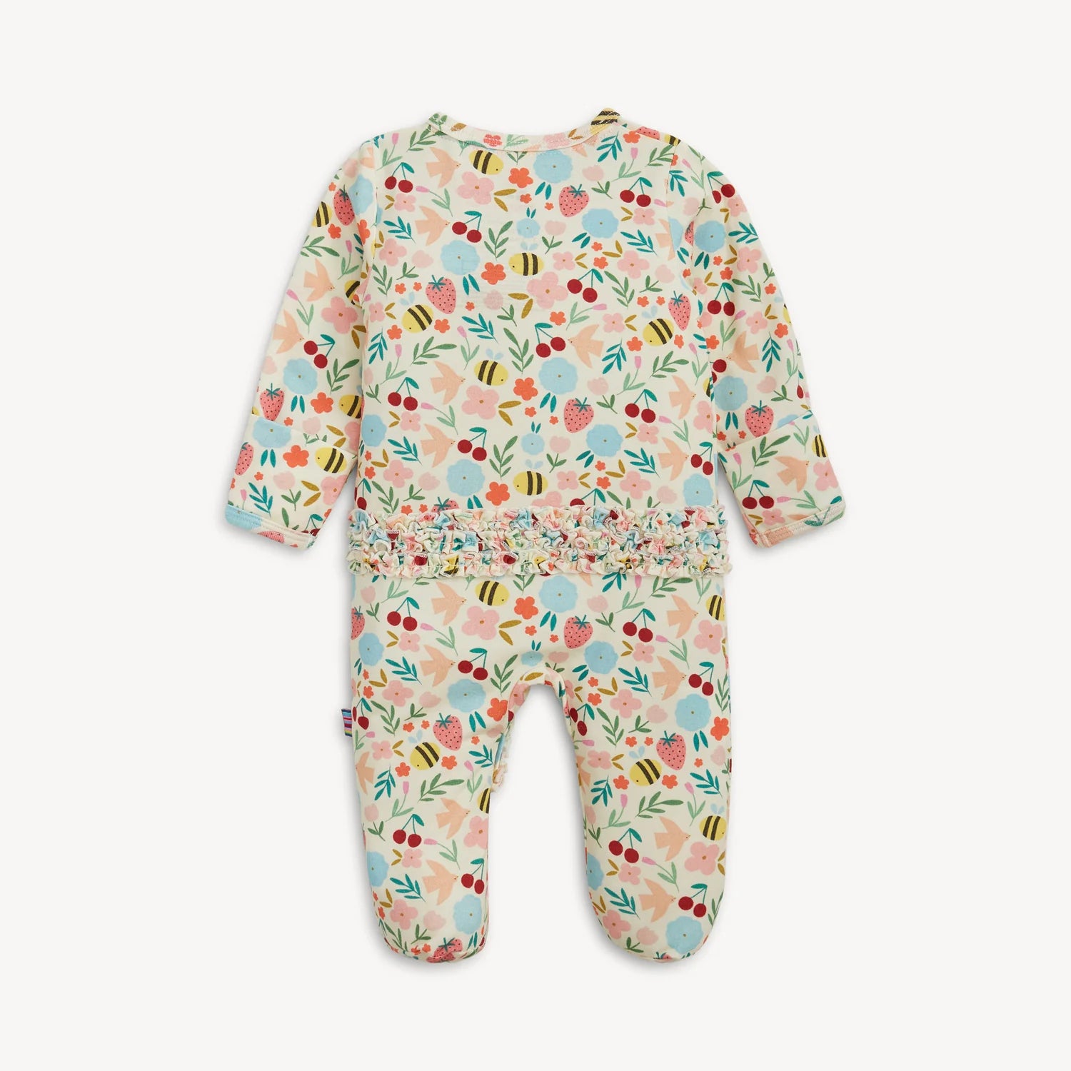 Magnetic Me Ruffle Footie | Honey Blossom