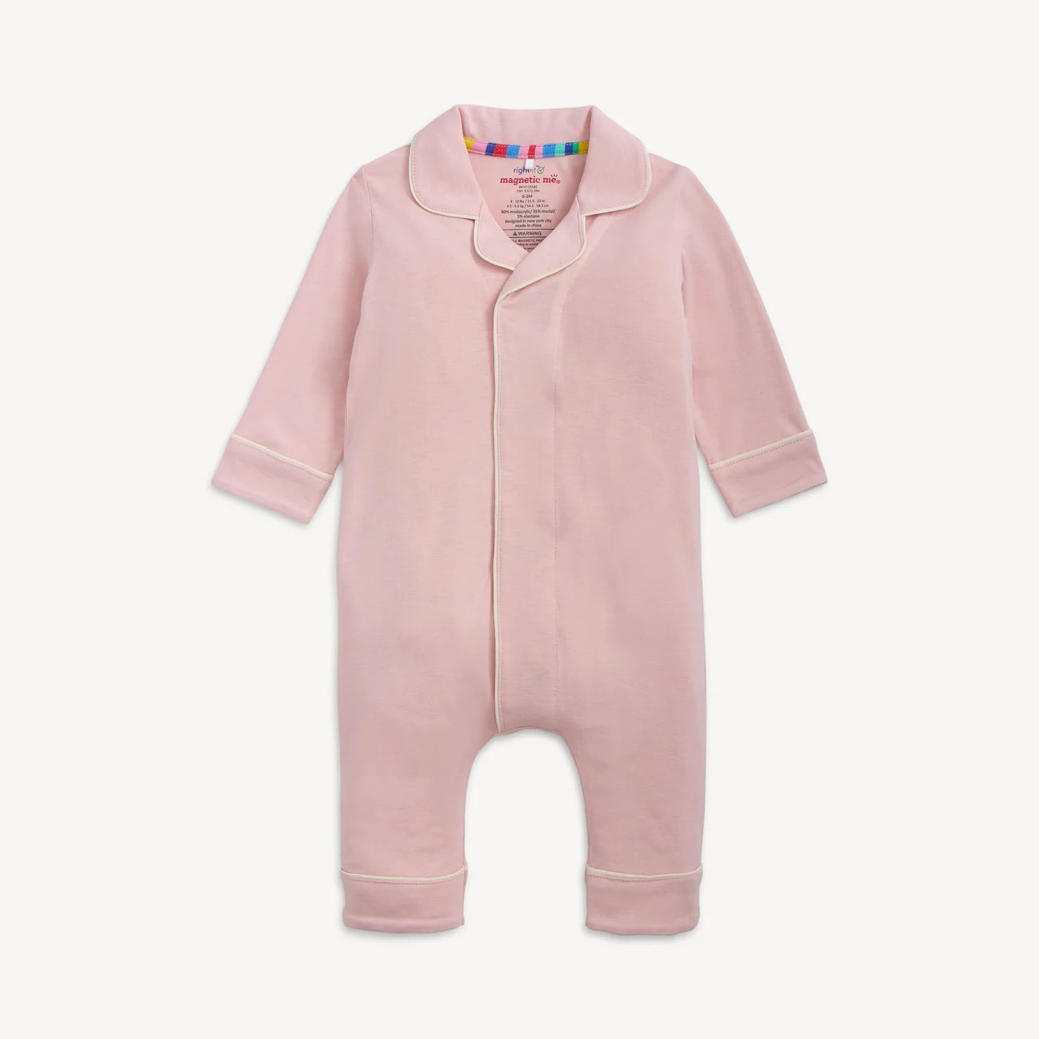 Magnetic Me PJ Romper | Blush