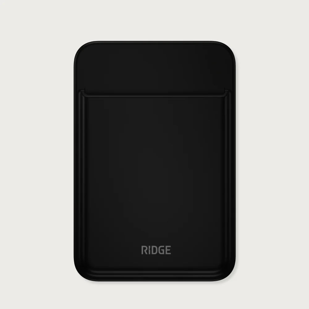 Ridge Wallet MagSafe Cardholder | Matte Black
