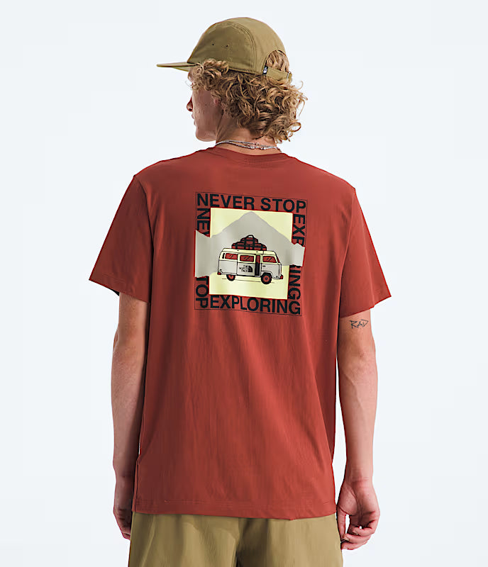Men's Escape The City Regular Short Sleeve Tee | Iron Clay