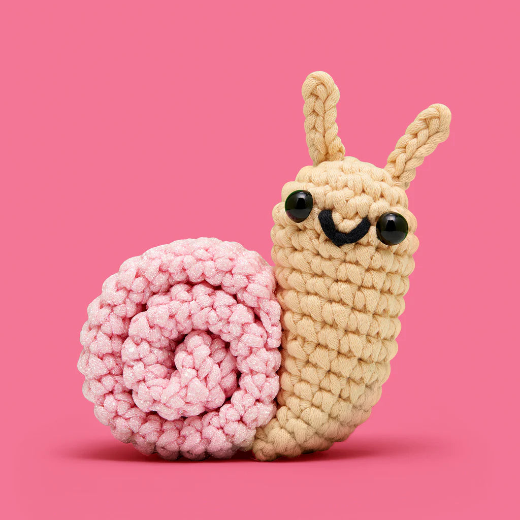 The Woobles Crochet Kit | Mimi the Snail
