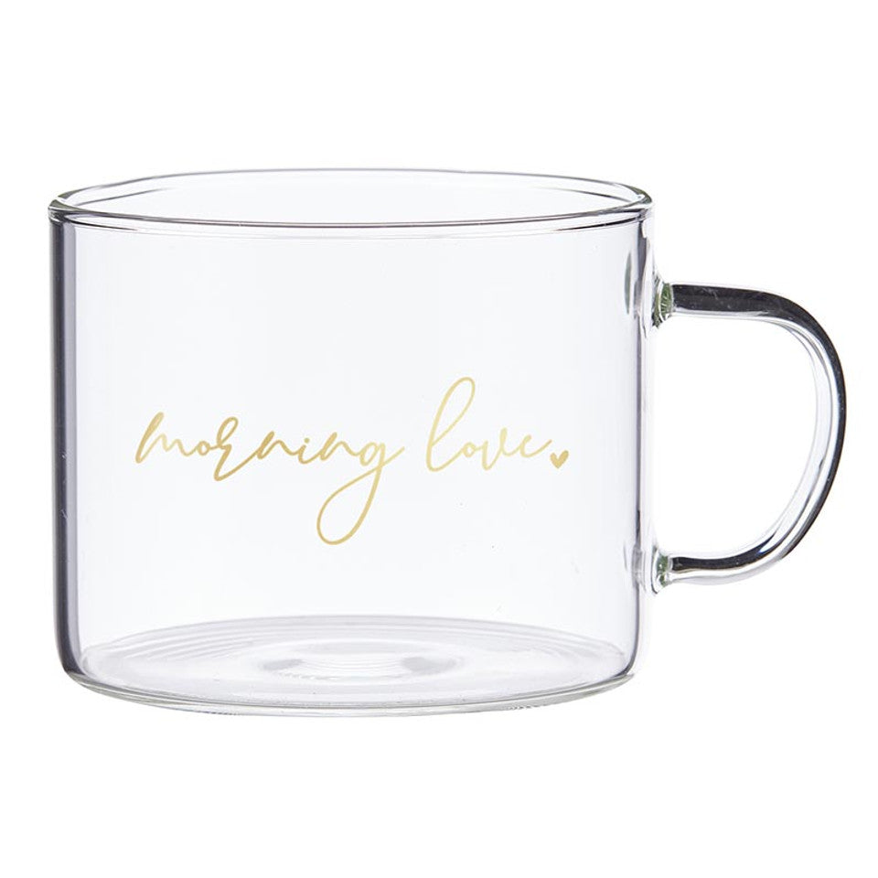 Glass Mug | Morning Love