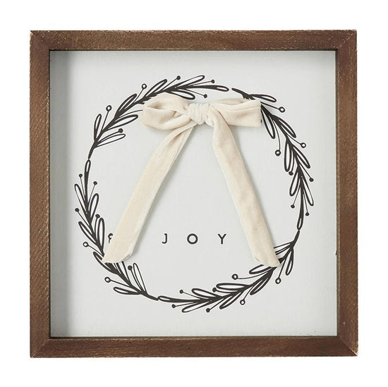 Joy Wreath Box Frame