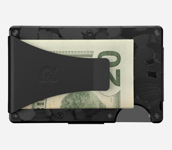 Ridge Wallet Money Clip | Forged Carbon