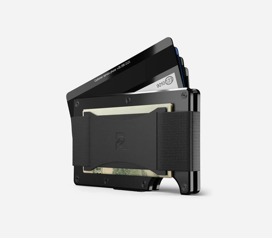 Ridge Wallet Cash Strap | Royal Black